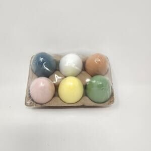Wooden Colored Eggs